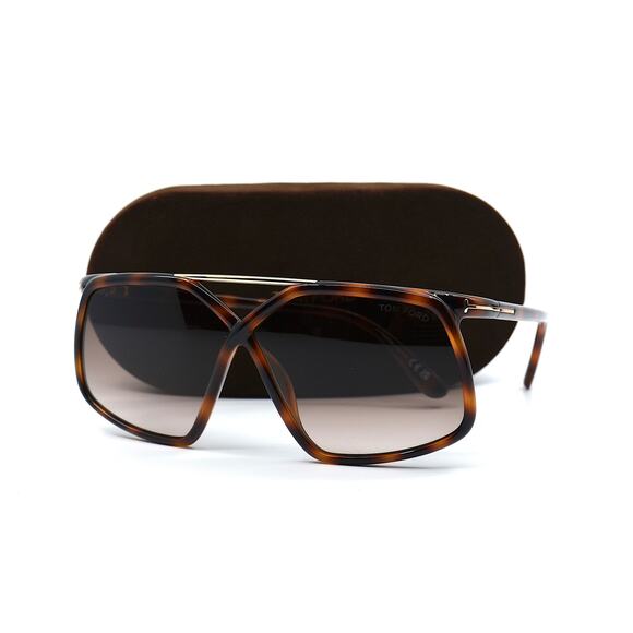 NEW TOM FORD TF1038/S 52F MERYL HAVANA BROWN AUTHENTIC SUNGLASSES - Picture 12 of 12